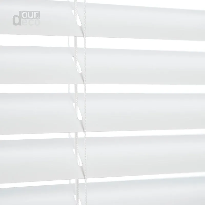 ourdeco® Aluminium-Jalousie, 220 cm Länge - speziell für Türen, viele Farben und Breiten, Montage an Wand oder Decke