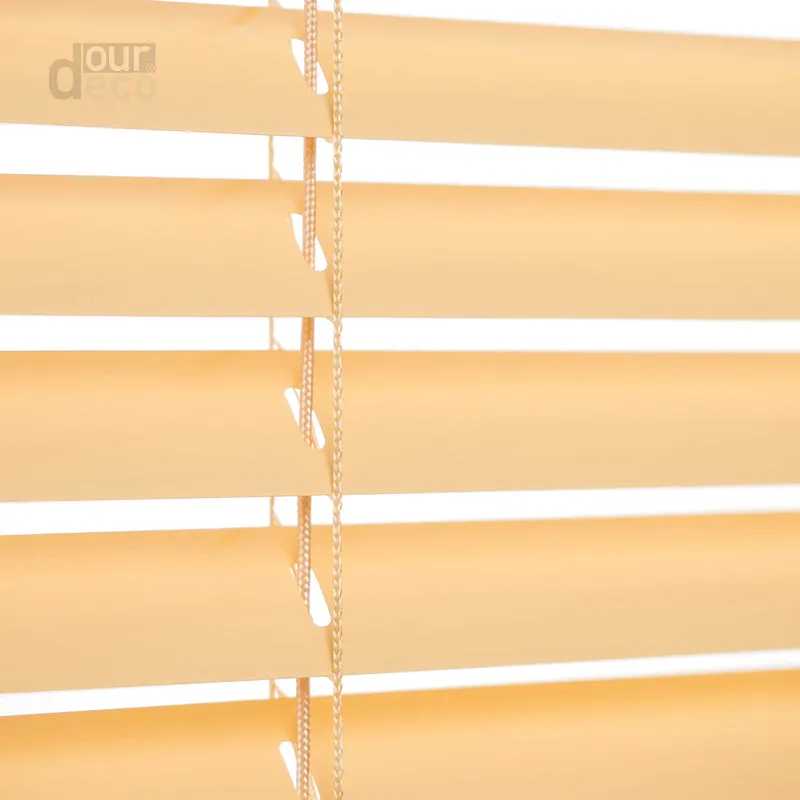 ourdeco® Aluminium-Jalousie, 220 cm Länge - speziell für Türen, viele Farben und Breiten, Montage an Wand oder Decke
