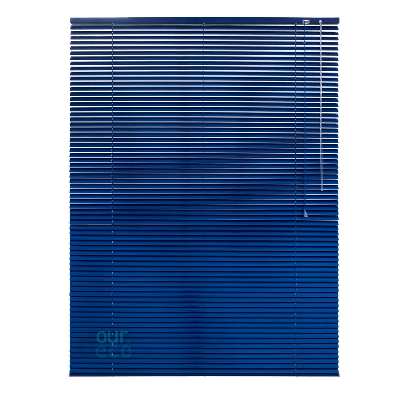 ourdeco® Aluminium-Jalousie, 220 cm Länge - speziell für Türen, viele Farben und Breiten, Montage an Wand oder Decke