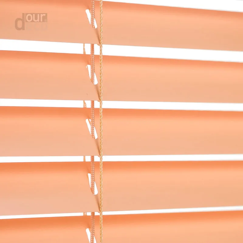 ourdeco® Aluminium-Jalousie, 220 cm Länge - speziell für Türen, viele Farben und Breiten, Montage an Wand oder Decke