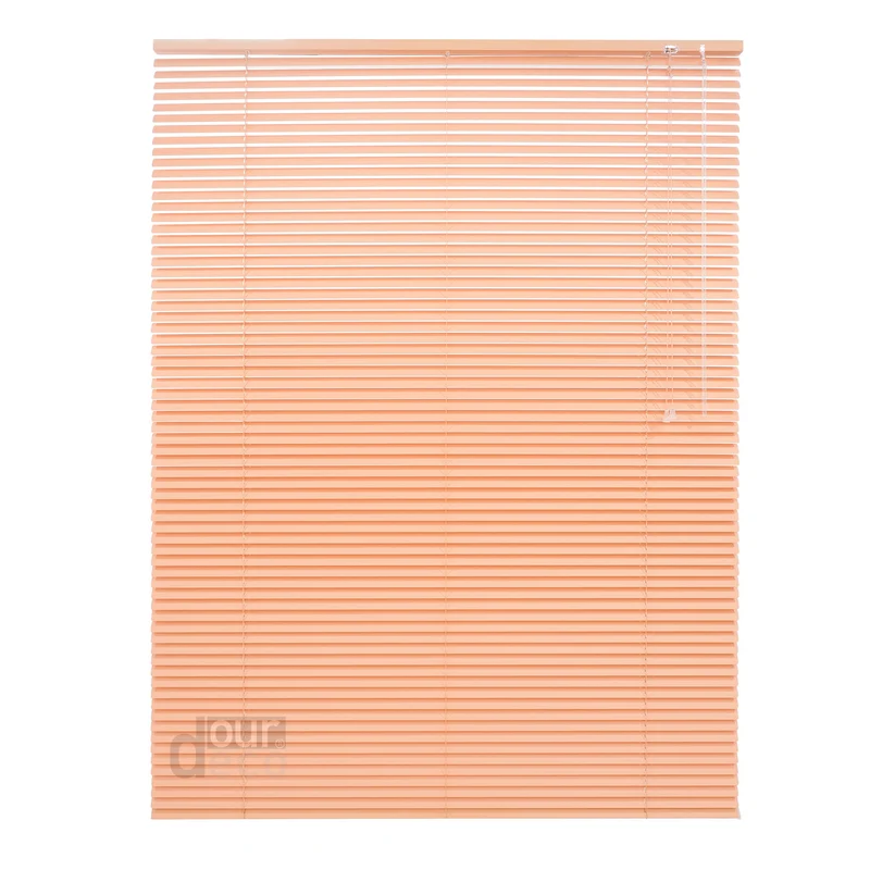 ourdeco® Aluminium-Jalousie, 220 cm Länge - speziell für Türen, viele Farben und Breiten, Montage an Wand oder Decke
