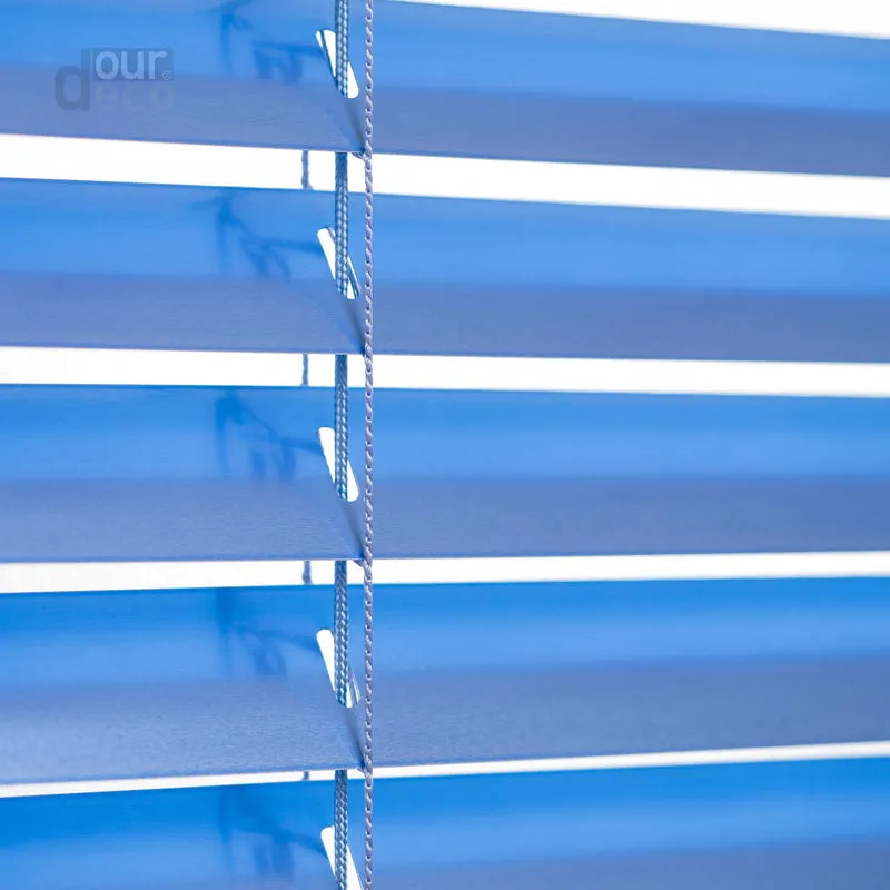 ourdeco® Aluminium-Jalousie, 220 cm Länge - speziell für Türen, viele Farben und Breiten, Montage an Wand oder Decke