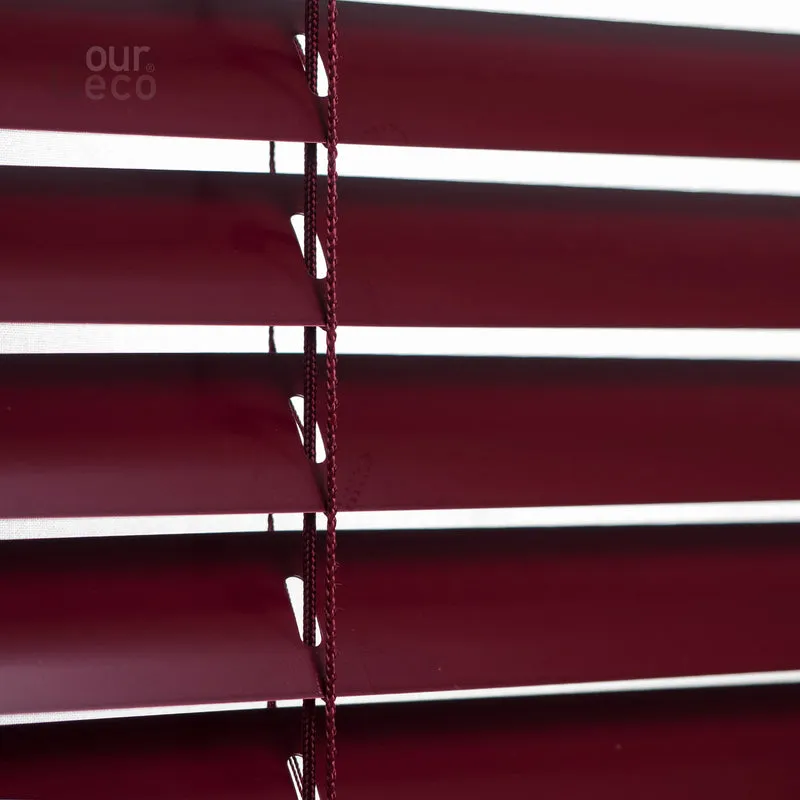 ourdeco® Aluminium-Jalousie, 220 cm Länge - speziell für Türen, viele Farben und Breiten, Montage an Wand oder Decke