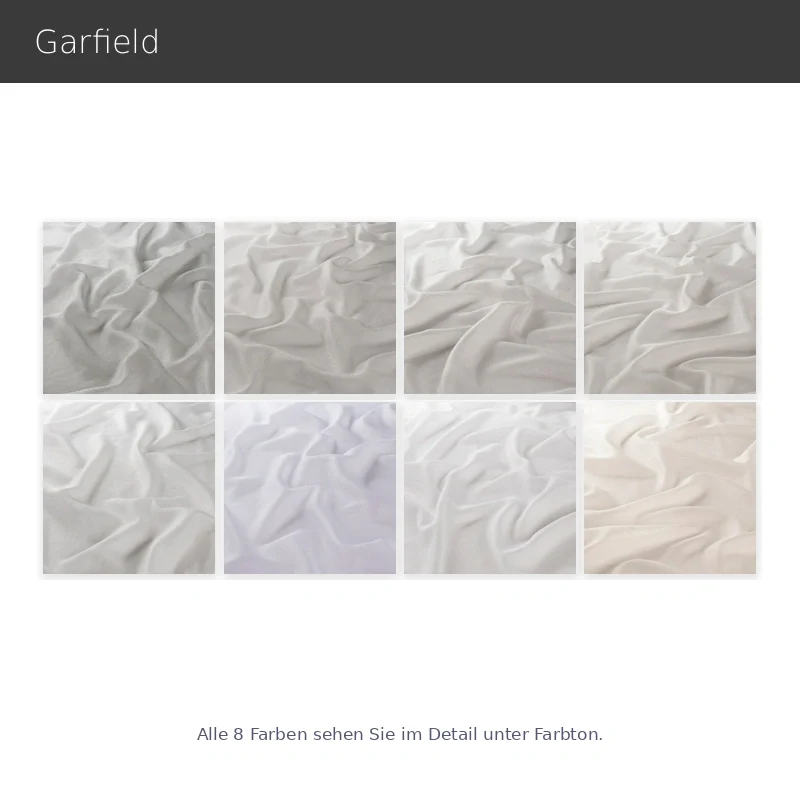 Moderner Vorhang Garfield transparent tierfreundlich für Katze und Hund weiß, beige, grau nach Maß