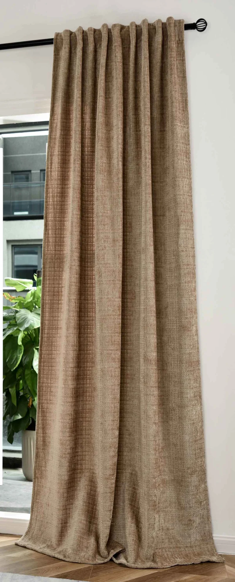 Vorhang Chenille Jacquard »RIGA« mit Multiband-Aufhängung Luxuriöser Stil für Ihr Zuhause 2023500