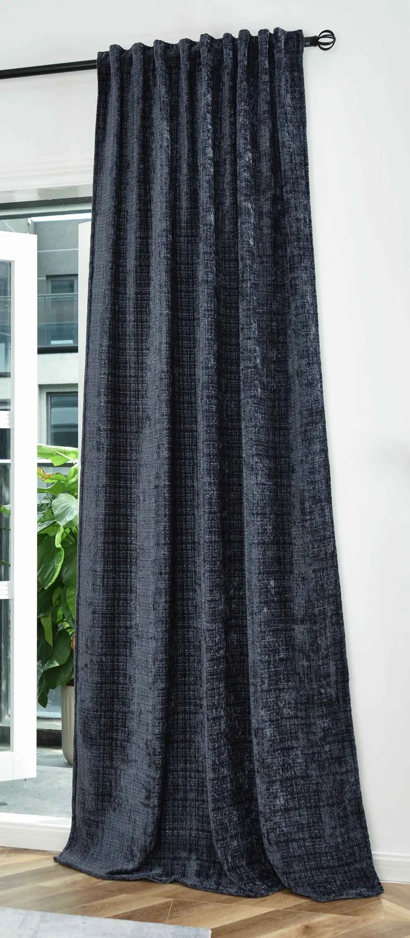 Vorhang Chenille Jacquard »RIGA« mit Multiband-Aufhängung Luxuriöser Stil für Ihr Zuhause 2023500