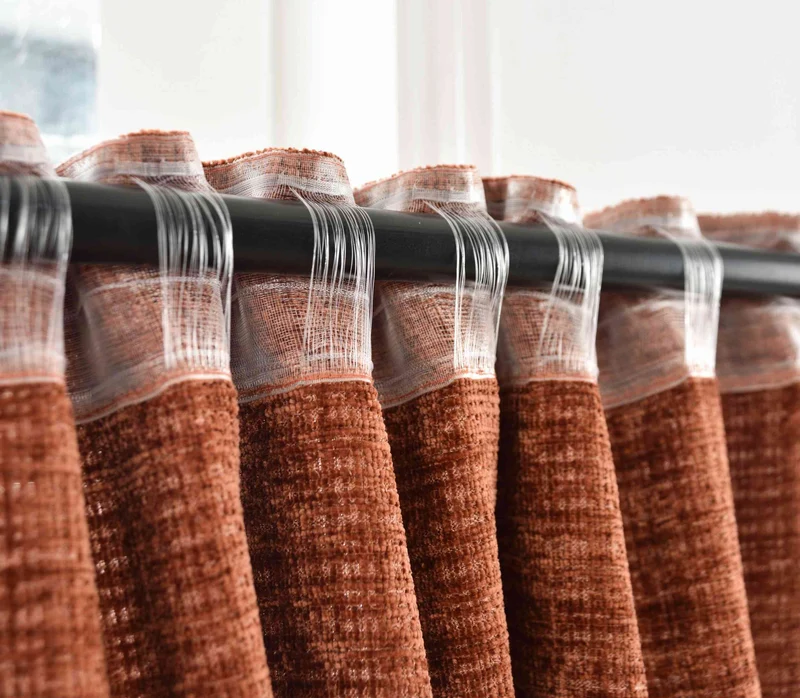 Vorhang Chenille Jacquard »RIGA« mit Multiband-Aufhängung Luxuriöser Stil für Ihr Zuhause 2023500