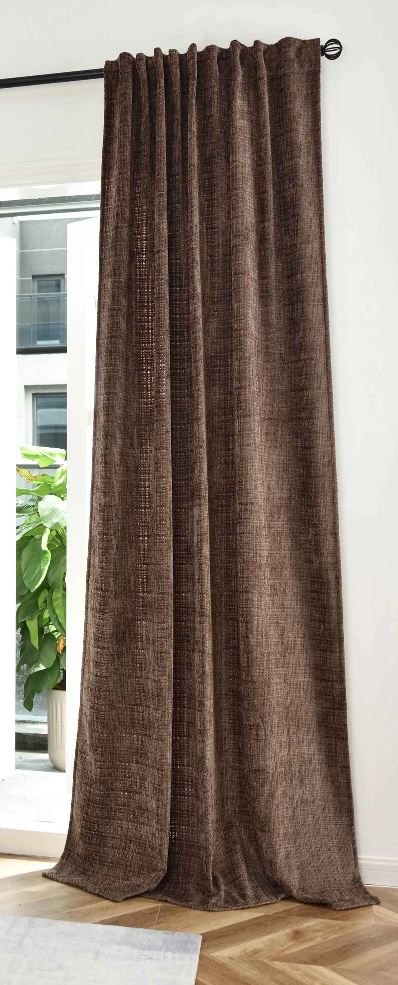 Vorhang Chenille Jacquard »RIGA« mit Multiband-Aufhängung Luxuriöser Stil für Ihr Zuhause 2023500
