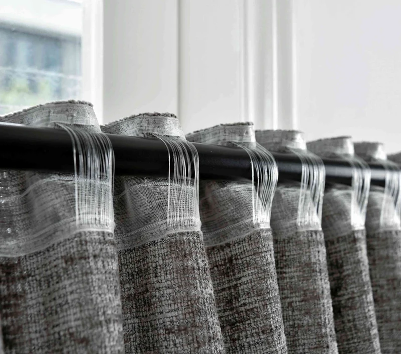 Vorhang Chenille Jacquard »RIGA« mit Multiband-Aufhängung Luxuriöser Stil für Ihr Zuhause 2023500