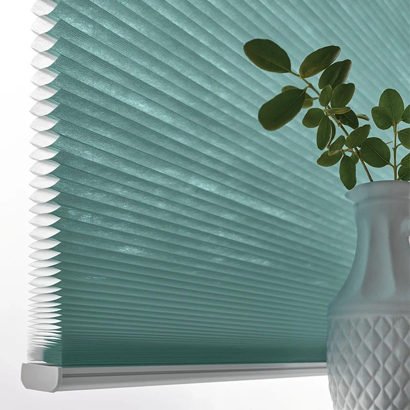 Unix – blickdichtes Duette® Wabenplissee Design nach Maß dezente Struktur in 13 Farben