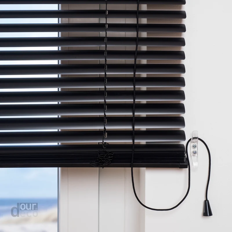 ourdeco® Jalousie aus PVC für Fenster und Türen, verschiedene Farben und Größen, einfache Montage an Wand oder Decke