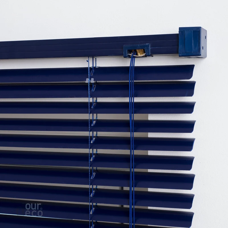 ourdeco® Jalousie aus PVC für Fenster und Türen, verschiedene Farben und Größen, einfache Montage an Wand oder Decke