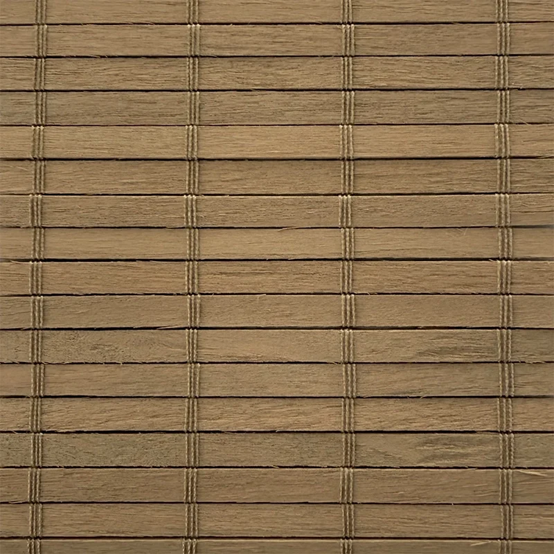Woven Wood – exklusives Holzrollo nach Maß aus gewebten Holzstäbchen