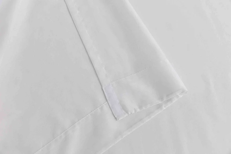 2er Set Gardinen Voile Batist mit Wellenband »Wien« 1:2 Wellenband Bleibandabschluß Knitterarm Wellenfall 2025100-2