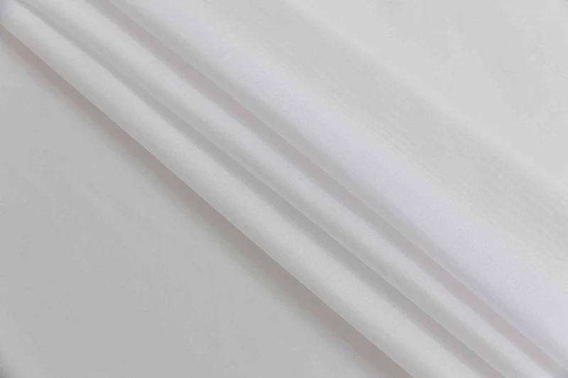 2er Set Gardinen Voile Batist mit Wellenband »Wien« 1:2 Wellenband Bleibandabschluß Knitterarm Wellenfall 2025100-2