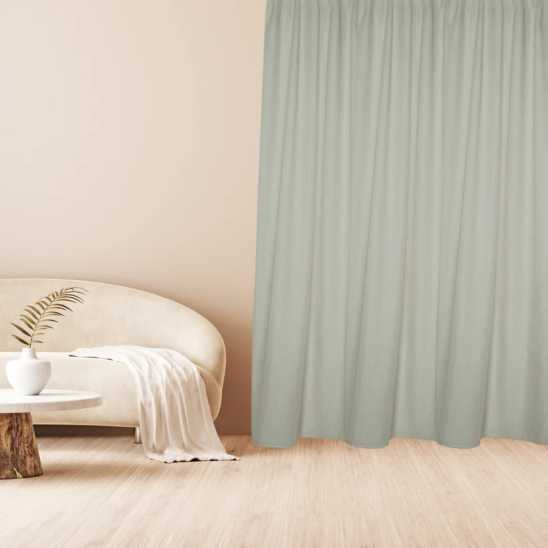 Tagesvorhang KALLE - beige - Kostenloses Stoffmuster