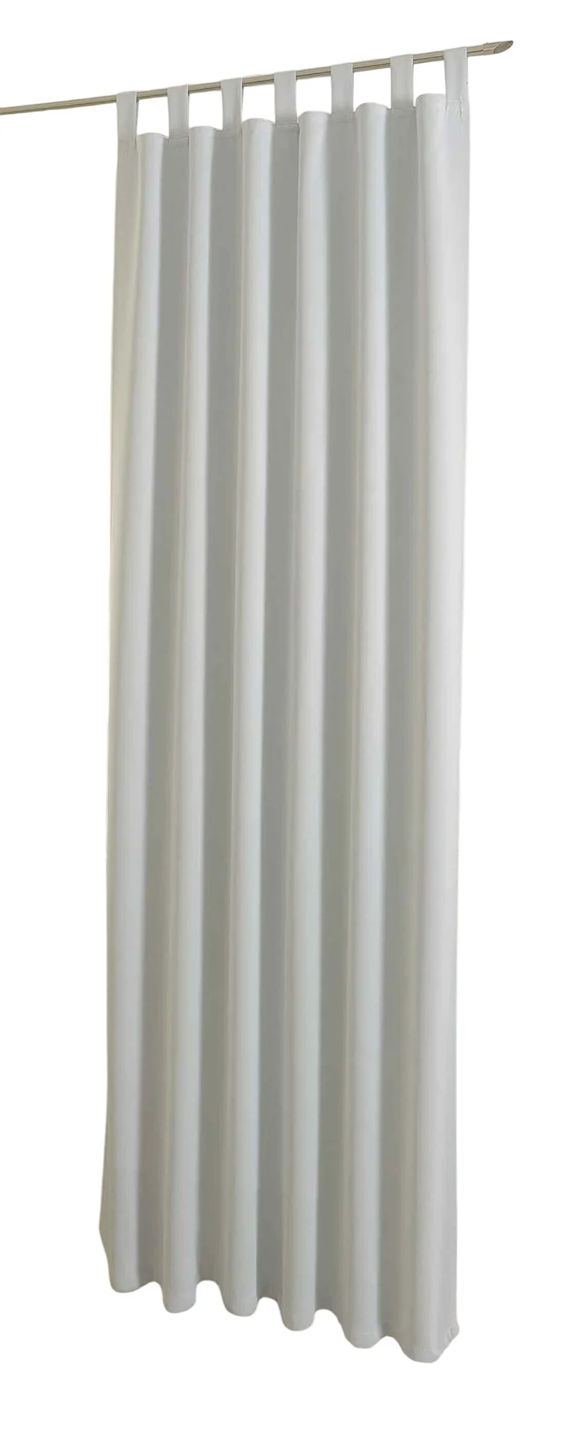 Verdunkelungsvorhang Schlaufen »Stein« HxB 245x135 cm Stein Blackout Matt Uni Kräuselband 20610X