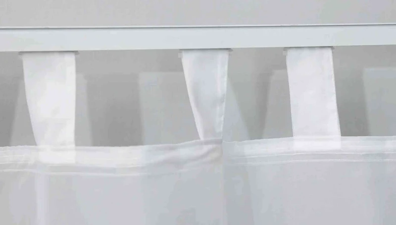 Schlaufengleiter 50 mm zum Dekorieren von Schlaufenschals an einer Gardinenstange oder Gardinenschiene 1010N