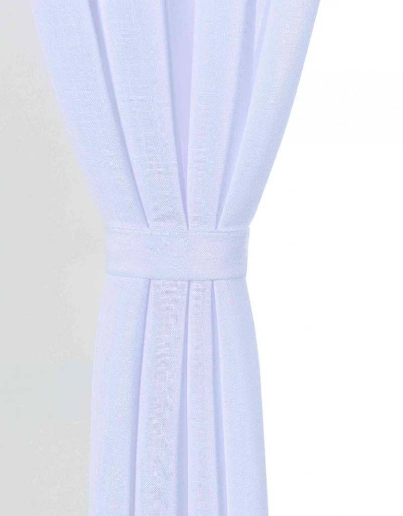 2er Set Vorhang Ösen »Essen« Cationic Raffhalter Leinenstruktur blickdicht lichtdurchlässig 210 g/m² 202430-2