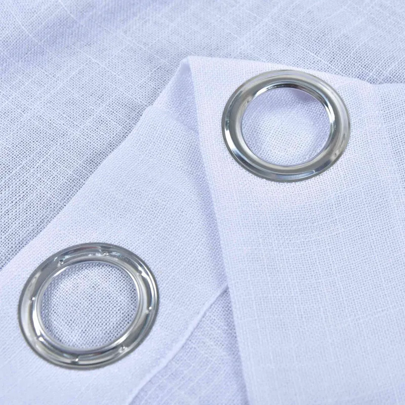 2er Set Vorhang Ösen »Essen« Cationic Raffhalter Leinenstruktur blickdicht lichtdurchlässig 210 g/m² 202430-2