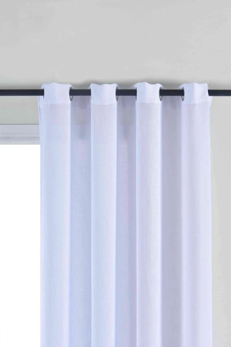 2er Set Vorhang Ösen »Essen« Cationic Raffhalter Leinenstruktur blickdicht lichtdurchlässig 210 g/m² 202430-2