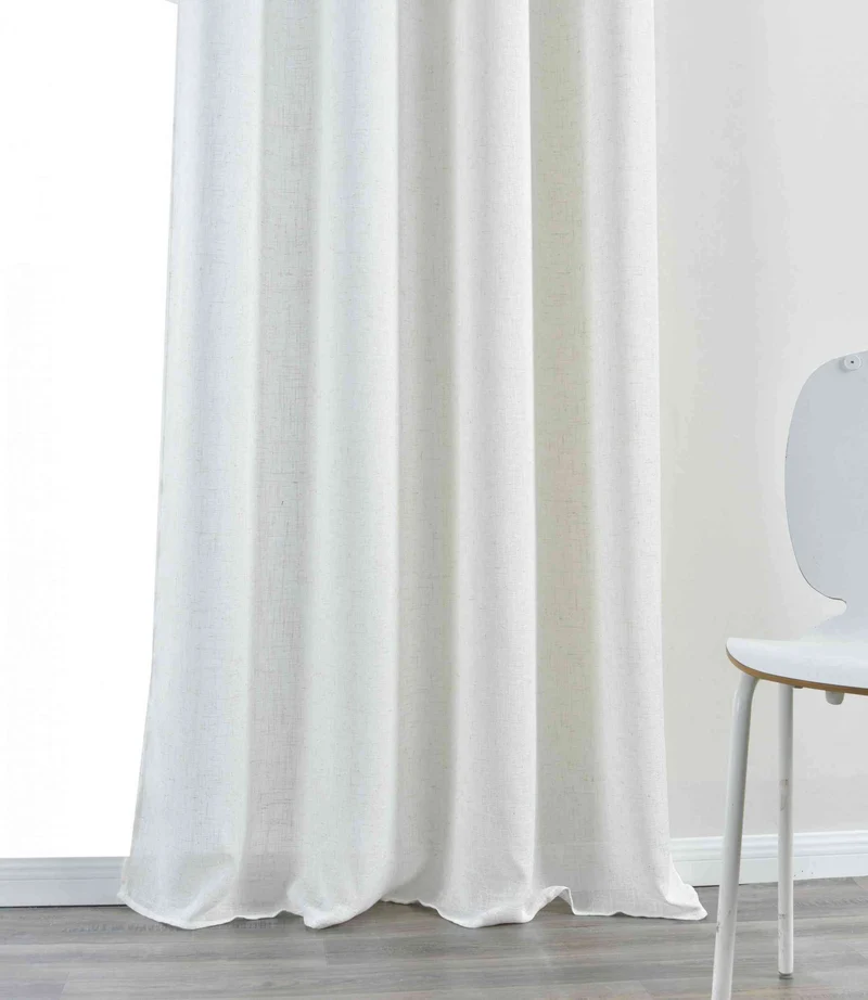 2er Set Vorhang Ösen »Essen« Cationic Raffhalter Leinenstruktur blickdicht lichtdurchlässig 210 g/m² 202430-2