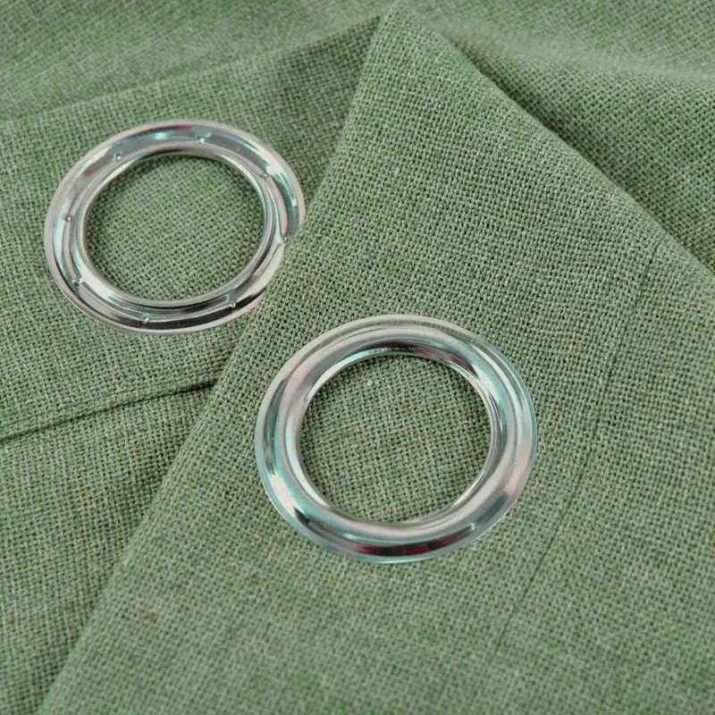 2er Set Vorhang Ösen »Essen« Cationic Raffhalter Leinenstruktur blickdicht lichtdurchlässig 210 g/m² 202430-2