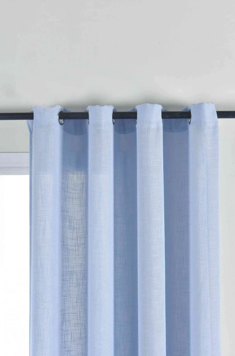 Vorhang Ösen »Essen« Cationic Raffhalter Leinenstruktur blickdicht lichtdurchlässig 210 g/m² 202430