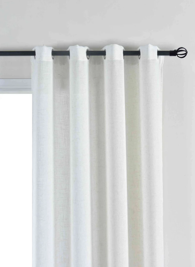Vorhang Ösen »Essen« Cationic Raffhalter Leinenstruktur blickdicht lichtdurchlässig 210 g/m² 202430