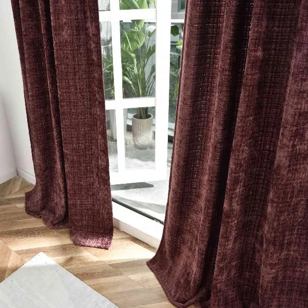 2er Set Vorhänge Chenille Jacquard »RIGA« mit Multiband-Aufhängung Luxuriöser Stil für Ihr Zuhause 2023500-2