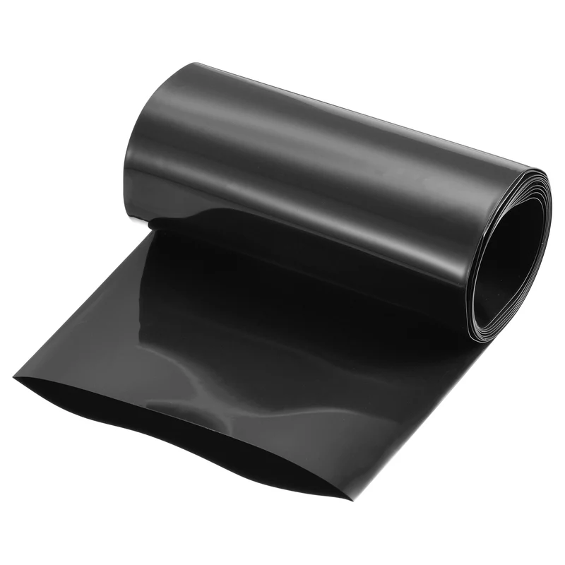Battery Wrap, Heat Shrink Tubing, 110mm Flat Width 70mm ID, Black