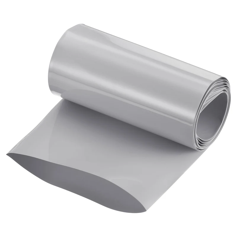 Battery Wrap, Heat Shrink Tubing, 95mm Flat Width 60mm ID, Gray