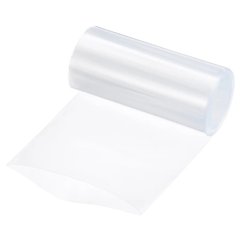 Battery Wrap, Heat Shrink Tubing, 95mm Flat Width 60mm ID, Transparent