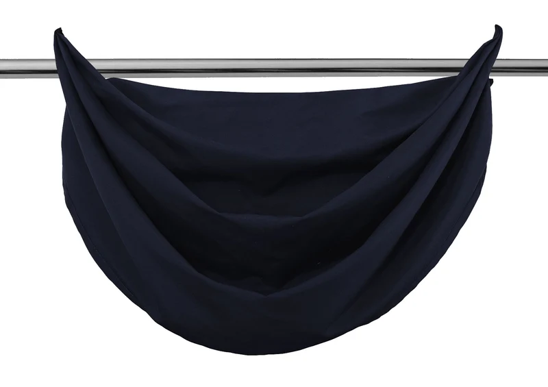 Vorhang Set Schal Ösen Microsatin Segeltuch Querbehang lichtdurchlässig Deko Wohnzimmer 20405S4