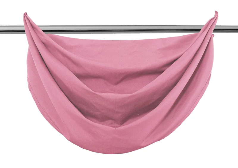 Vorhang Set Schal Ösen Microsatin Segeltuch Querbehang lichtdurchlässig Deko Wohnzimmer 20405S4