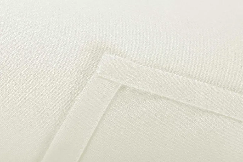 2er Pack Flächenvorhänge Schiebegardinen »PALERMO« komplett Set Cationic blickdicht Leinen Optik natura seidenmatt Landhaus Stil 204411-2