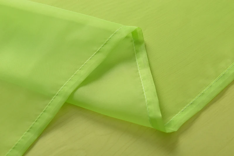 2er-Pack Ösen Gardinen Transparent Vorhang Set Wohnzimmer Voile Ösenvorhang Bleibandabschluß 203322