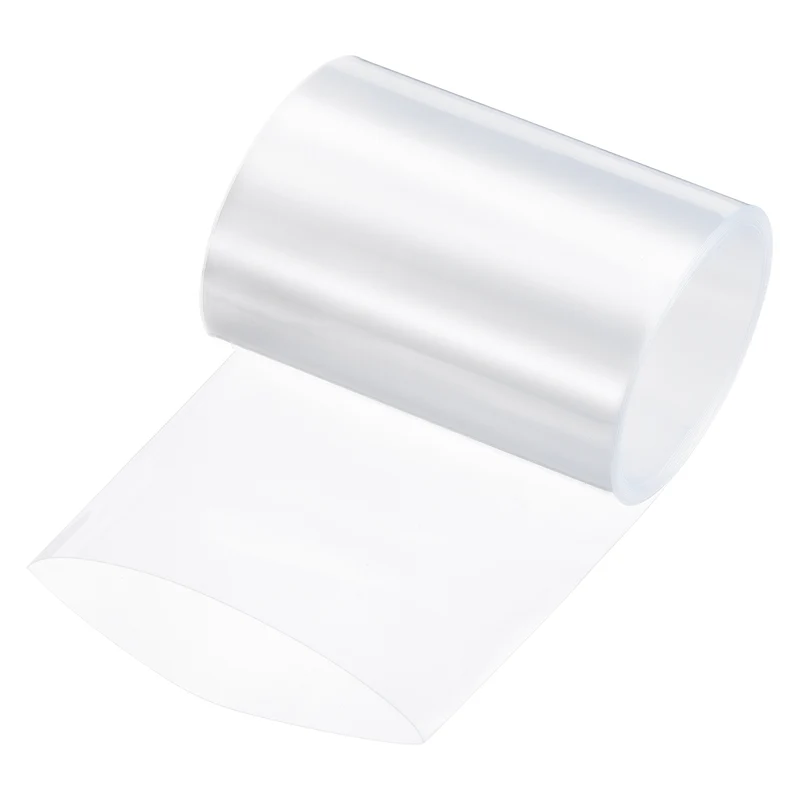 Battery Wrap, Heat Shrink Tubing, 66mm Flat Width 42mm ID, Transparent