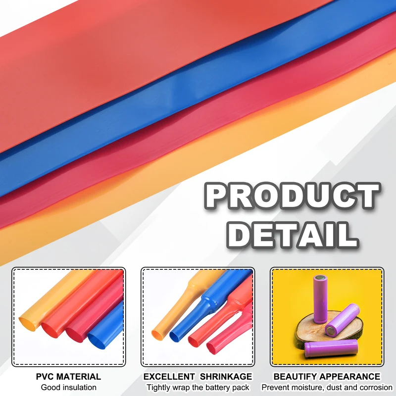 Battery Wrap, Heat Shrink Tubing, 66mm Flat Width 42mm ID, Green
