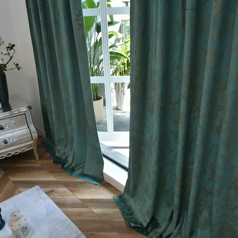 Vorhang Samt Damast »MILANO STAR« Vorhang mit Foliendruck und Multiband Aufhängung: Königlicher Luxus für Ihr Zuhause 2023300
