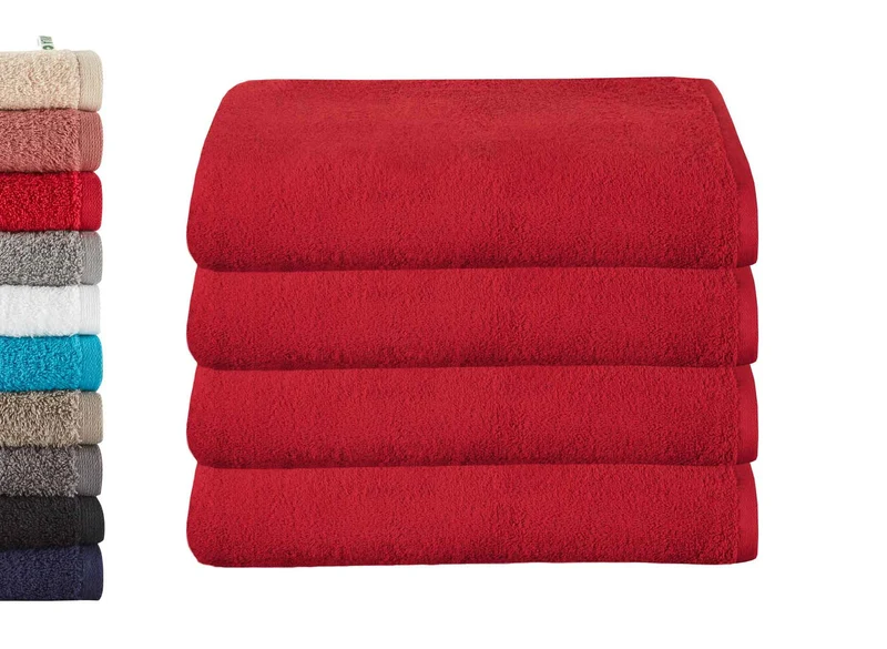 4er Set Badetücher »Montreal« 500 g/m² 100% Bio Baumwolle Made in Green 2020103-4er