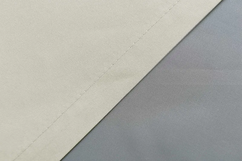 1er Set Vorhänge Schal Ösen »Berlin« Microsatin Lichtdurchlässig Uni Matt 20405N
