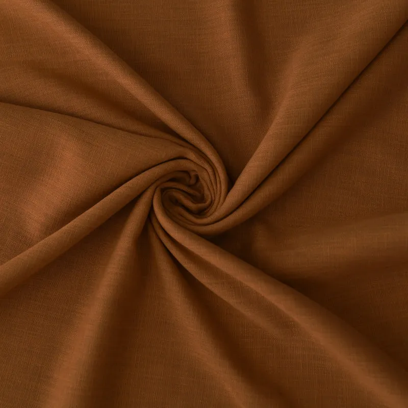 Verdunkelungsvorhang MODUS - terracotta - Kostenloses Stoffmuster