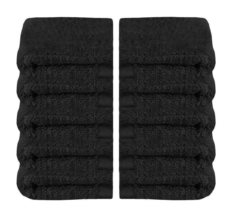 10er Set Waschhandschuhe Frottee Premium Qualität »Montreal« 500 g/m² 100% Bio Baumwolle Kuschelig Made in Green 2020100-10
