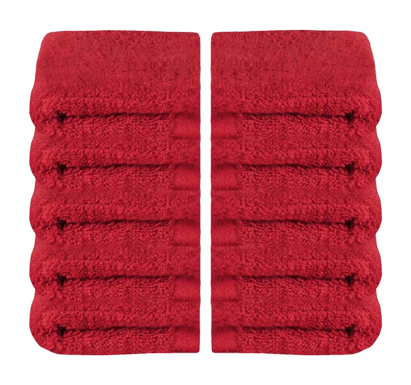 10er Set Waschhandschuhe Frottee Premium Qualität »Montreal« 500 g/m² 100% Bio Baumwolle Kuschelig Made in Green 2020100-10