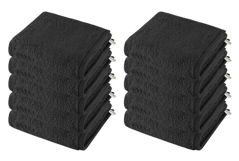 10er Set Handtücher Premium Qualität »Montreal« 500 g/m² 100% Bio Baumwolle Made in Green 2020102-10