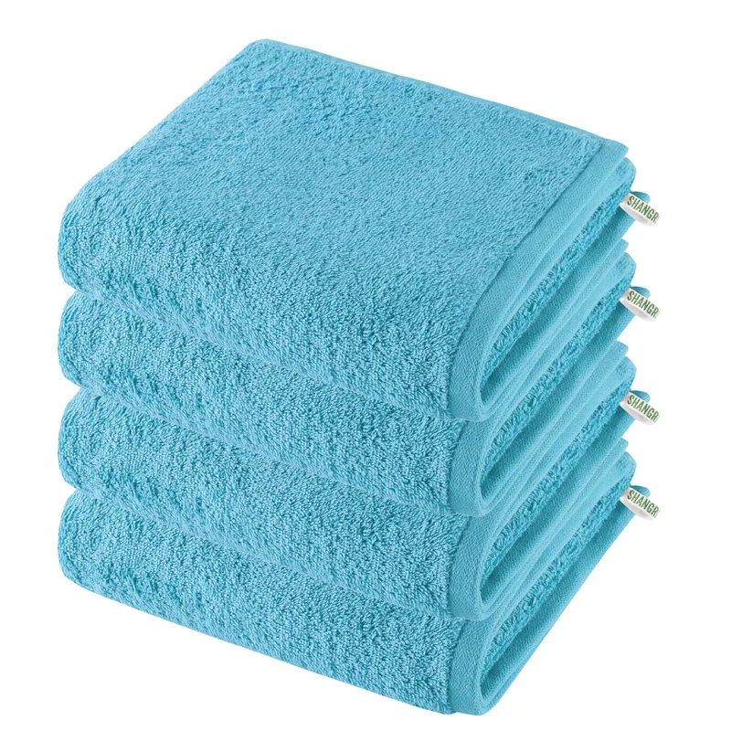 4er Set Handtücher Premium Qualität »Montreal« 500 g/m² 100% Bio Baumwolle Made in Green 2020102-4