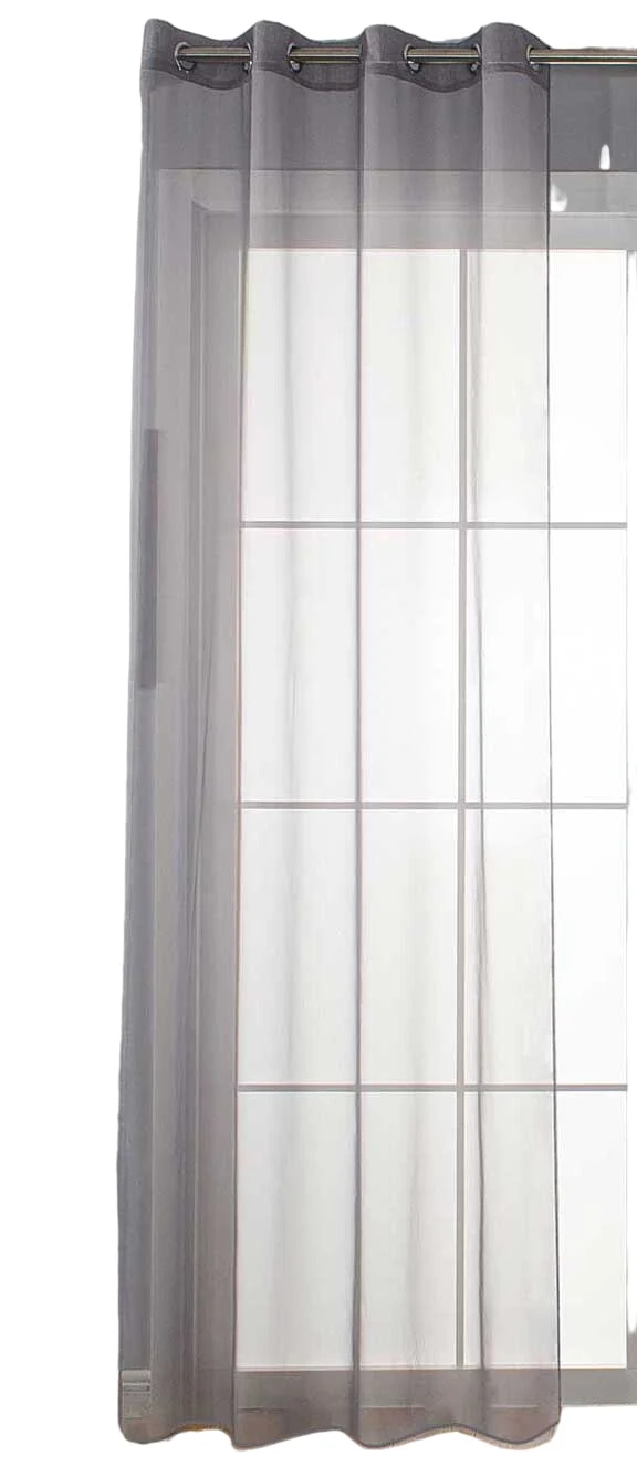 Ösenvorhang Transparent »Uni« Gardine Stores Vorhang Ösen Bleibandabschluß Wohnzimmer 20332-cn