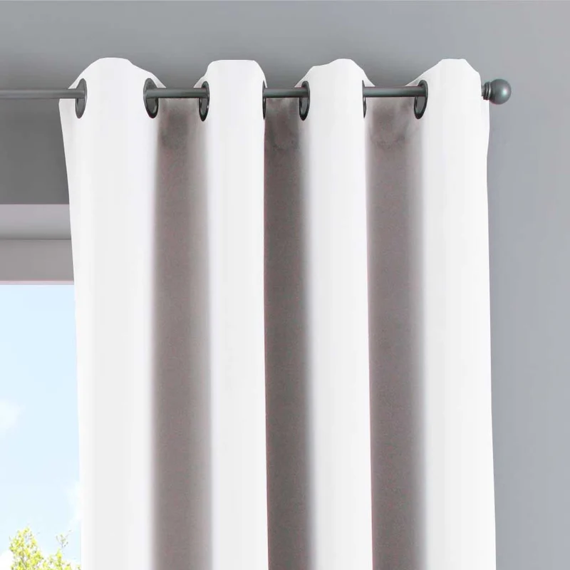 Vorhänge Blickdicht »NewYork« 2er-Pack Thermo-Gardinen Verdunkelungsvorhang Blackout Ösen schalldämmend UV-Schutz Raffhalter 201920600-2