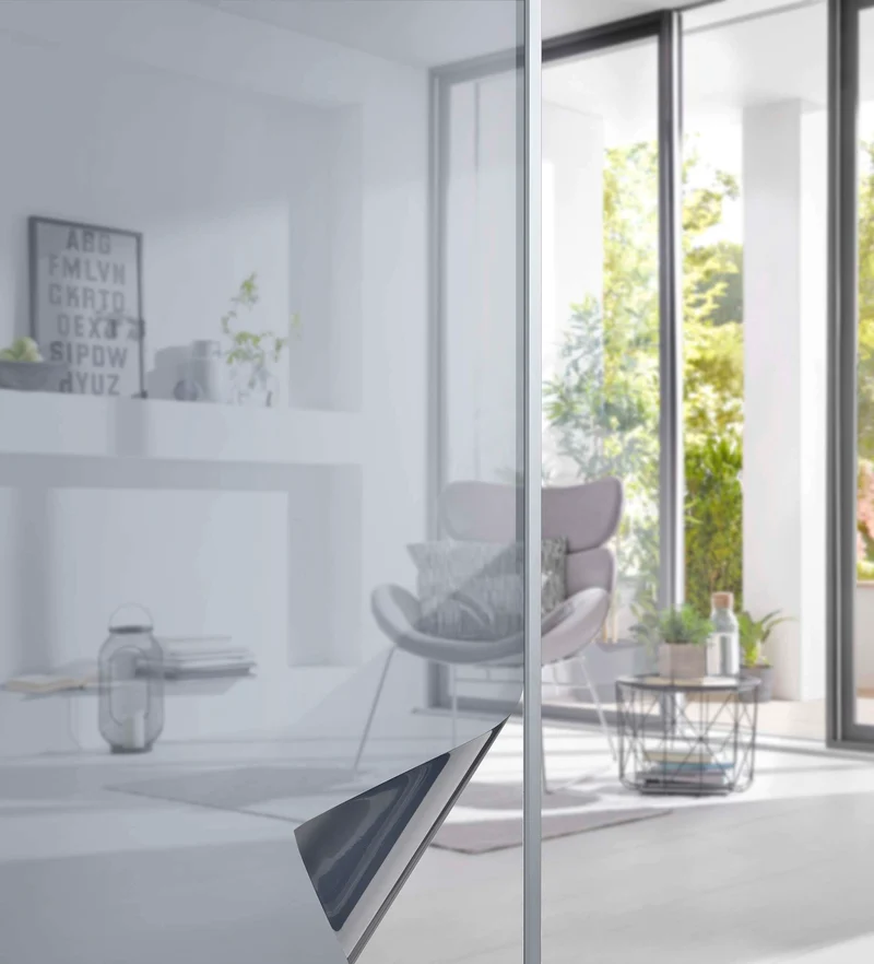 Fensterfolie selbsthaftend Sichtschutzfolie Anti-UV statische Haftung Folie selbstklebend 201916000